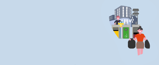 Bornes de tri sélectif