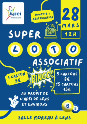 Loto organisé par l’association APEI