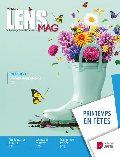 Couverture du Lens MAG d'avril 2026