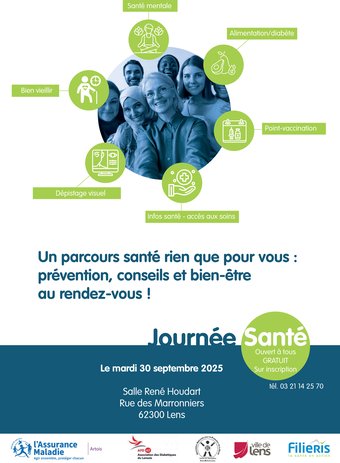Affiche Journée Santé_Lens