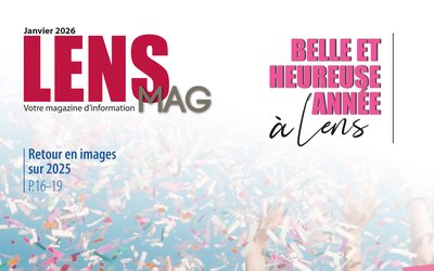 Lens mag janvier 2026 couv