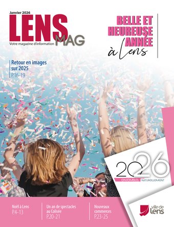 Lens mag janvier 2026 couv