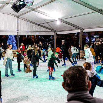 Patinoire de Noël